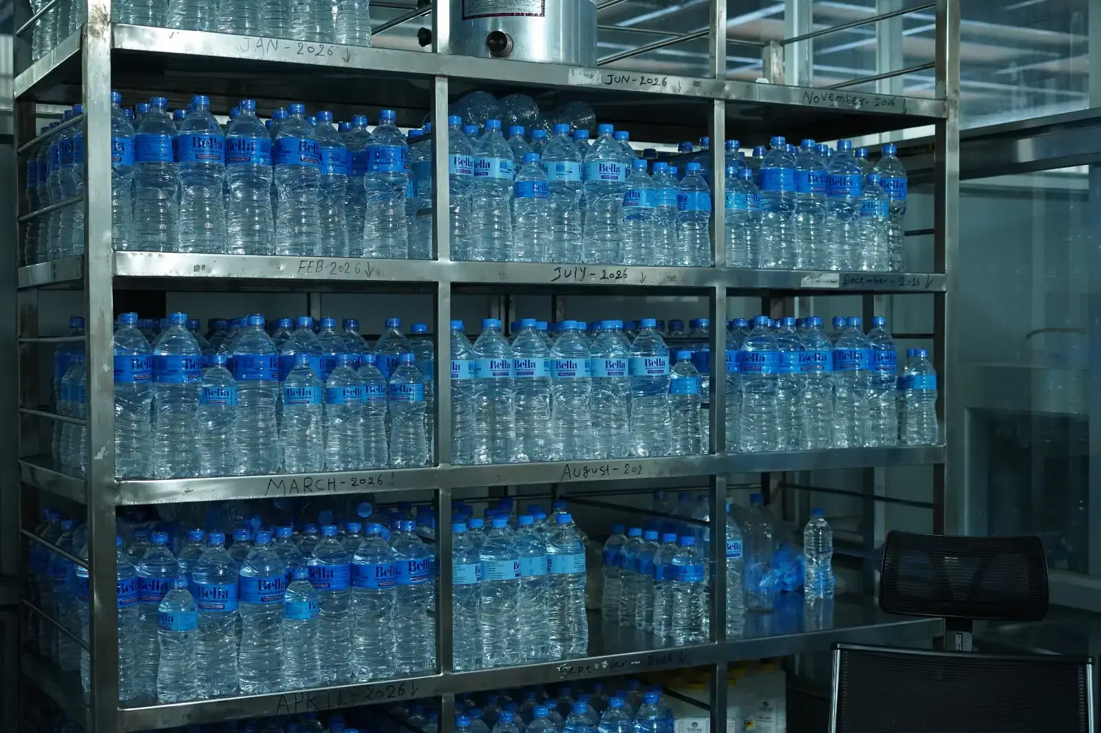 Product inventory storage